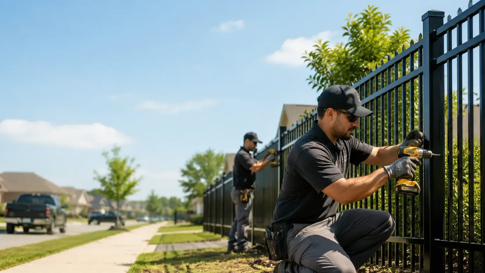 Metal Fence Installation in Malone, WA